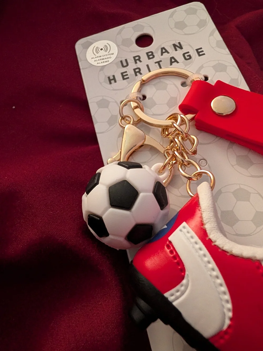 Urban Heritage USA Soccer Futbol ⚽ Cleat, Ball & Wrist Strap FIFA 2026
